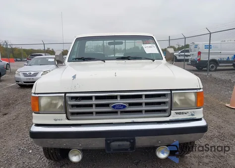 1987 Ford F250 из США, поврежденный, VIN 1FTHF2516HPA97061